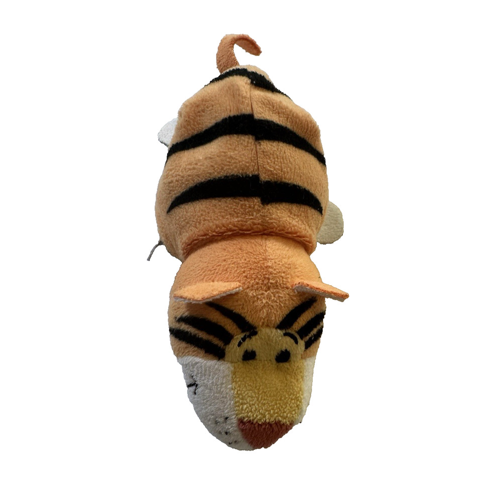 Little FLIPZEES Flipazoo 6" Stuffed Animal Plush Gray Elephant & Orange Tiger